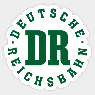 Vintage East Germany Deutsche Reichsbahn Sticker